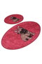 Mijölnir Juego de alfombras de baño Pink Pug